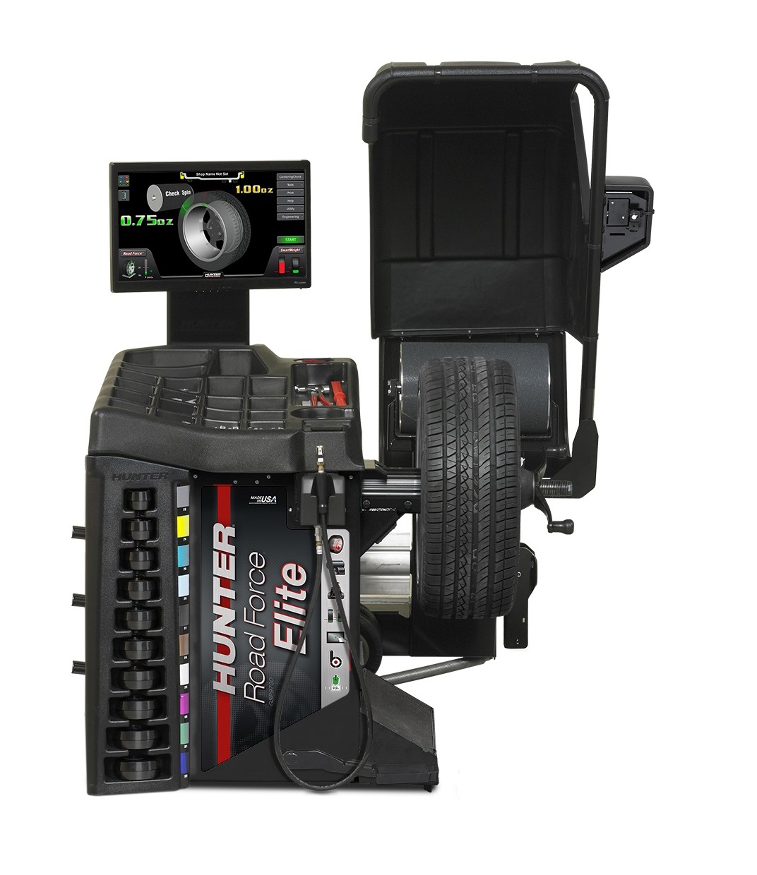 Балансировочный стенд HUNTER Road Force Elite 00E с резьбовым валом