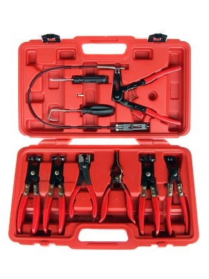 Набор щипцов для демонтажа пружинных хомутов патрубков Spin 05.062.00