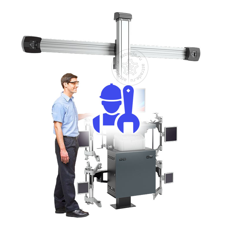 Монтаж/калибровка стенда сх-развал 3D (с обучением)