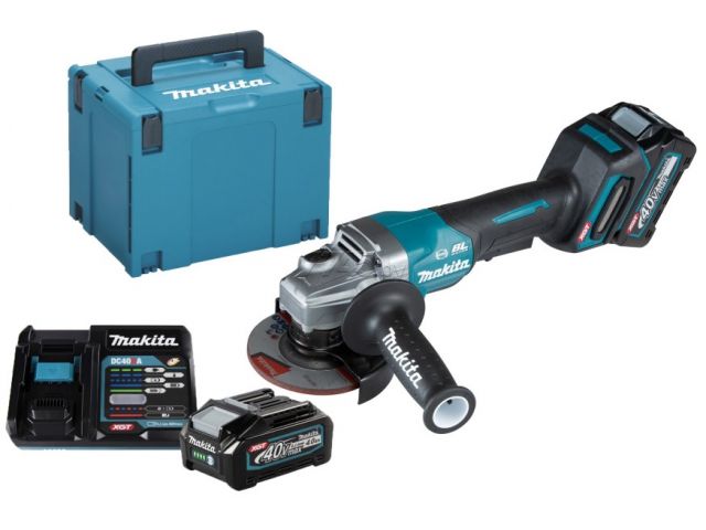 Аккум. углошлифмашина MAKITA XGT GA 012 GM 201+ АКЦИЯ (1 аккумулятор + зарядное)