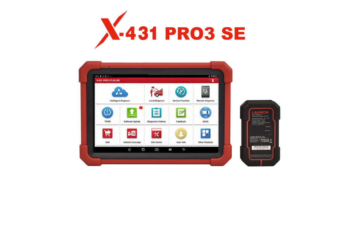 Диагностический мультимарочный сканер Launch X431 PRO3 v5.0 SE