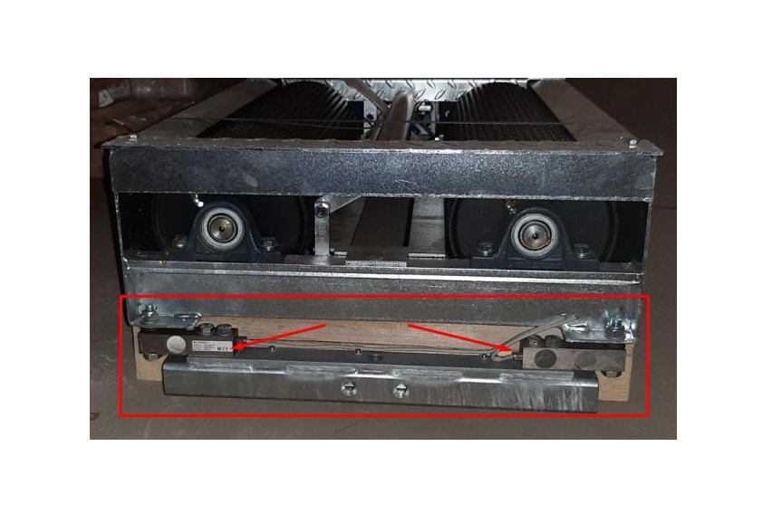 Система взвешивания осевой нагрузки с грузоподъемностью 4 т для тормознозных стендов 306-RP / 206-RP