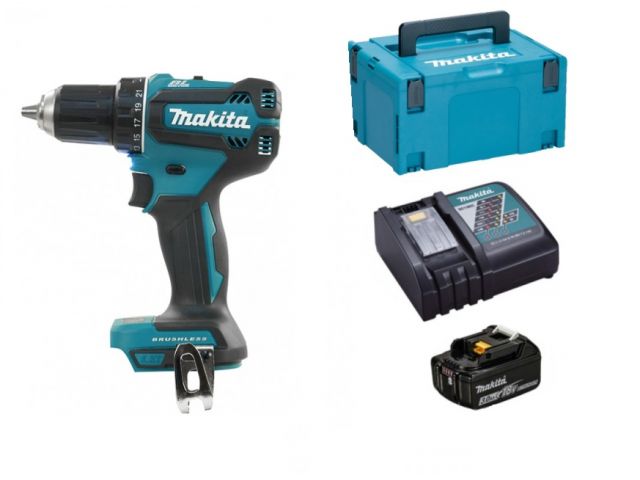 Аккум. дрель-шуруповерт MAKITA LXT DDF 485 Z MAKPAC +  АКЦИЯ(зарядное,аккумулятор)