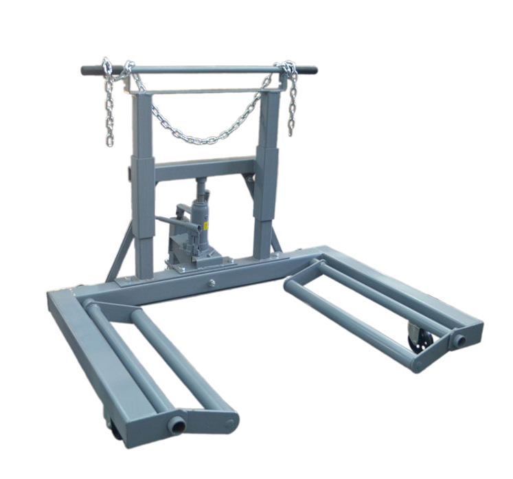 WDK-81001 Тележка для снятия и транспортировки колес, г/п 1 тонна. Высота подъема (макс.) 170 мм