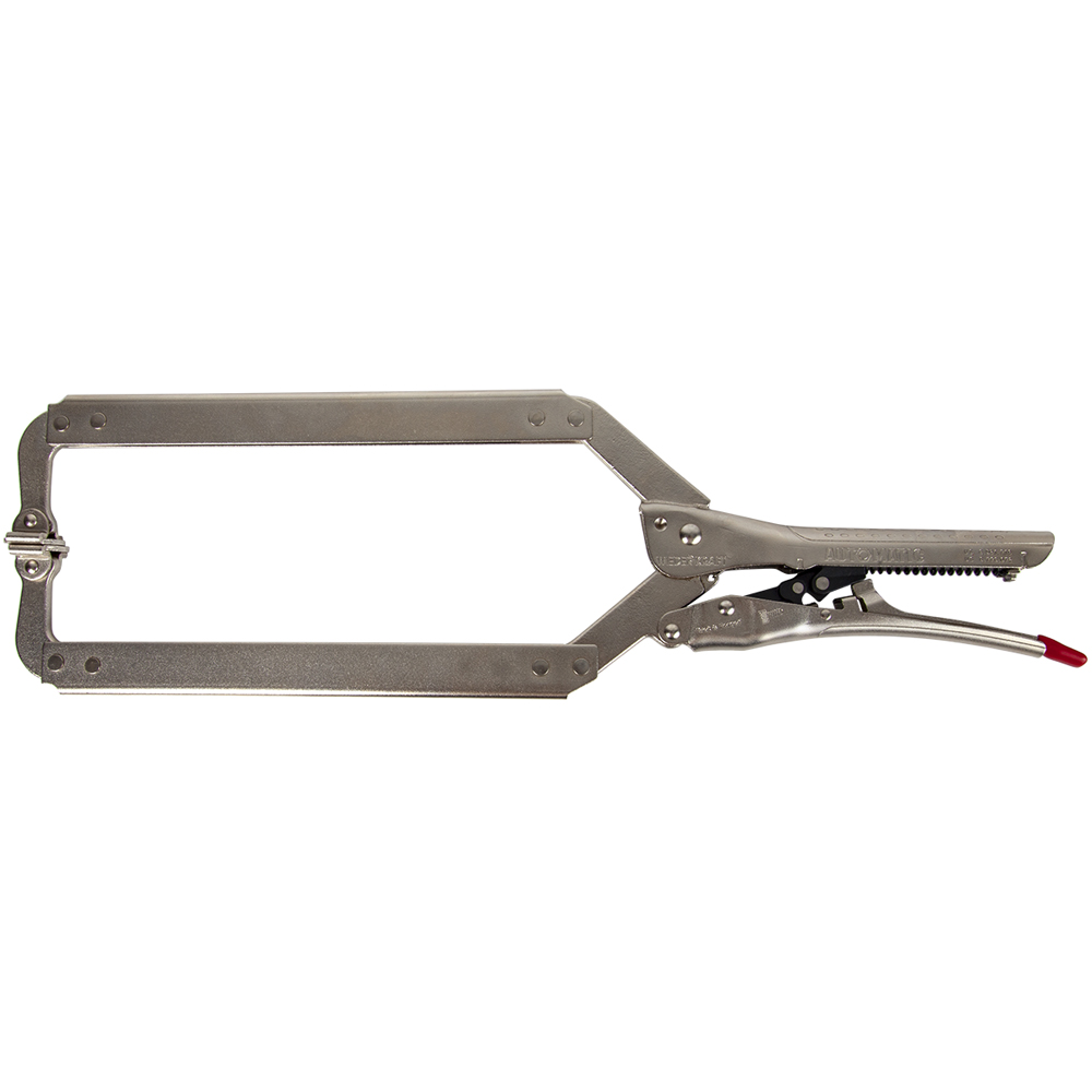 WDK-65058AUTO Зажим сварочный автоматический С-образный с фиксатором. Струбцины сварочные.