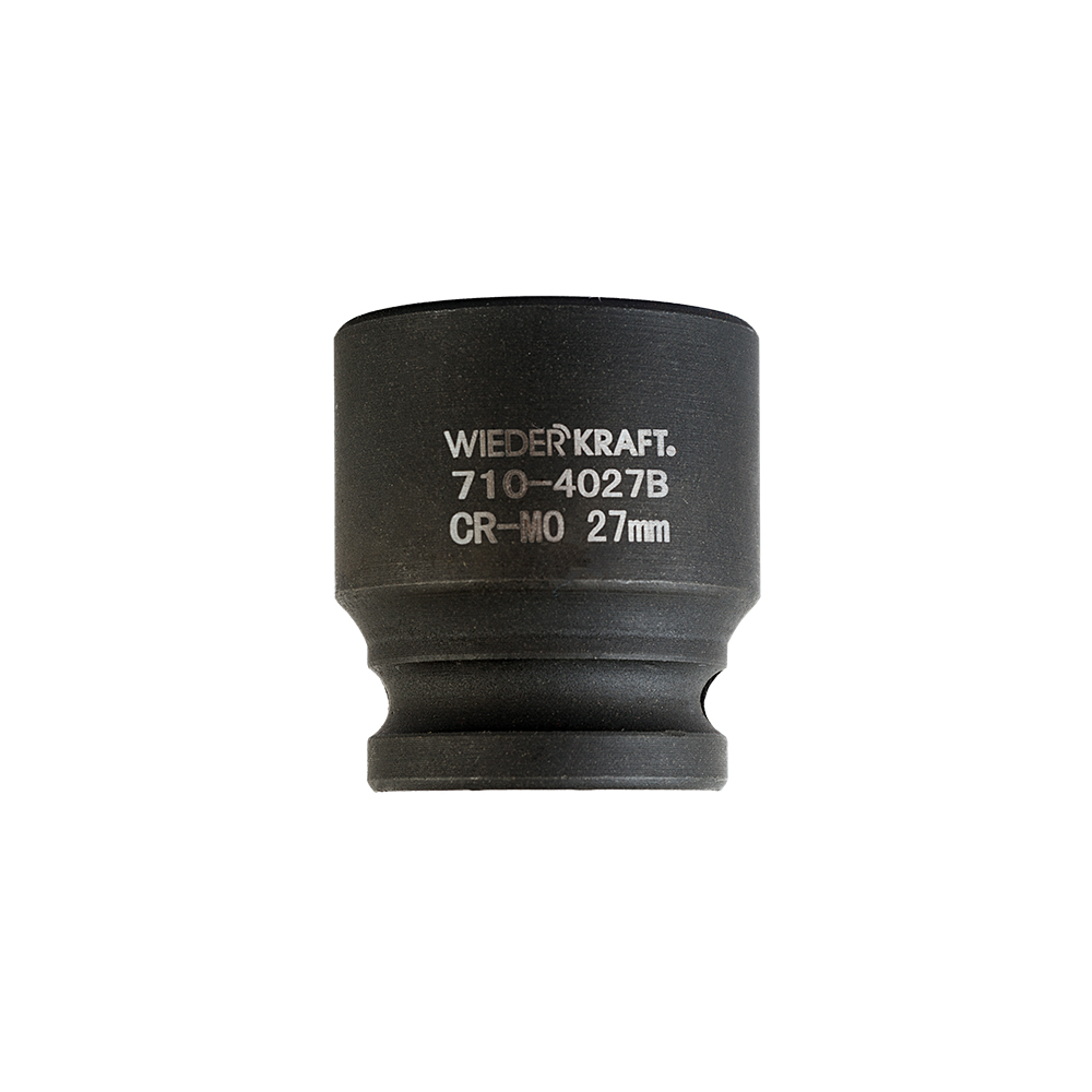 WDK-710-4027 Головка торцевая ударная 1/2", 6 граней, 27 мм