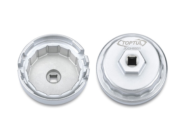 Съемник-чашка масляных фильтров 64,5мм 14гр. TOPTUL