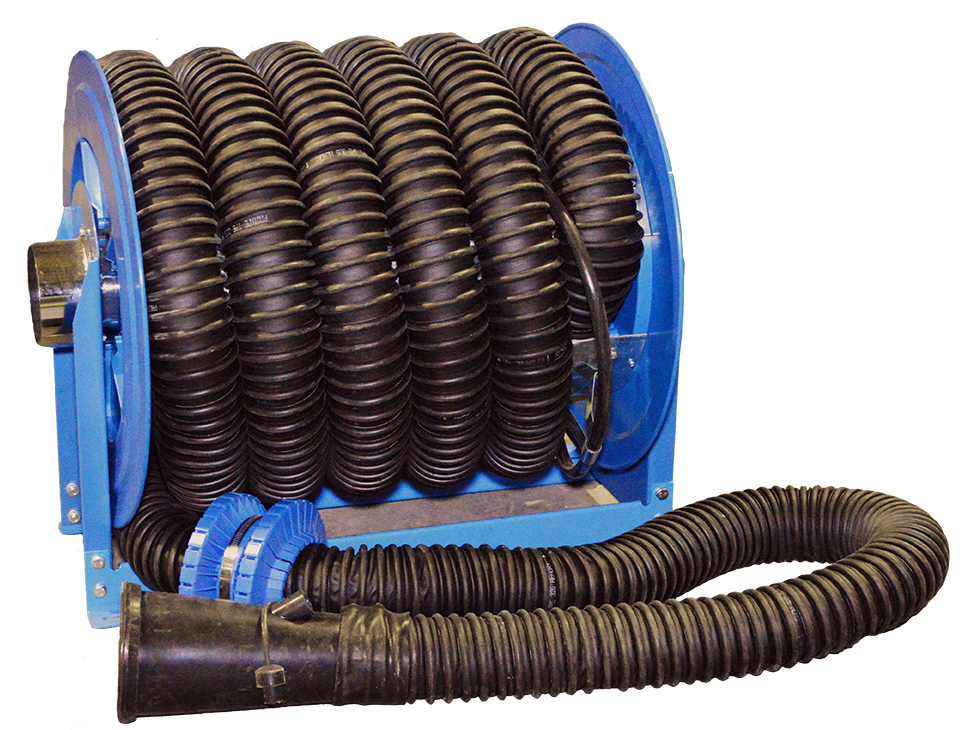 WDK-87611 Катушка для вытяжки выхлопных газов, шланг 100-102мм