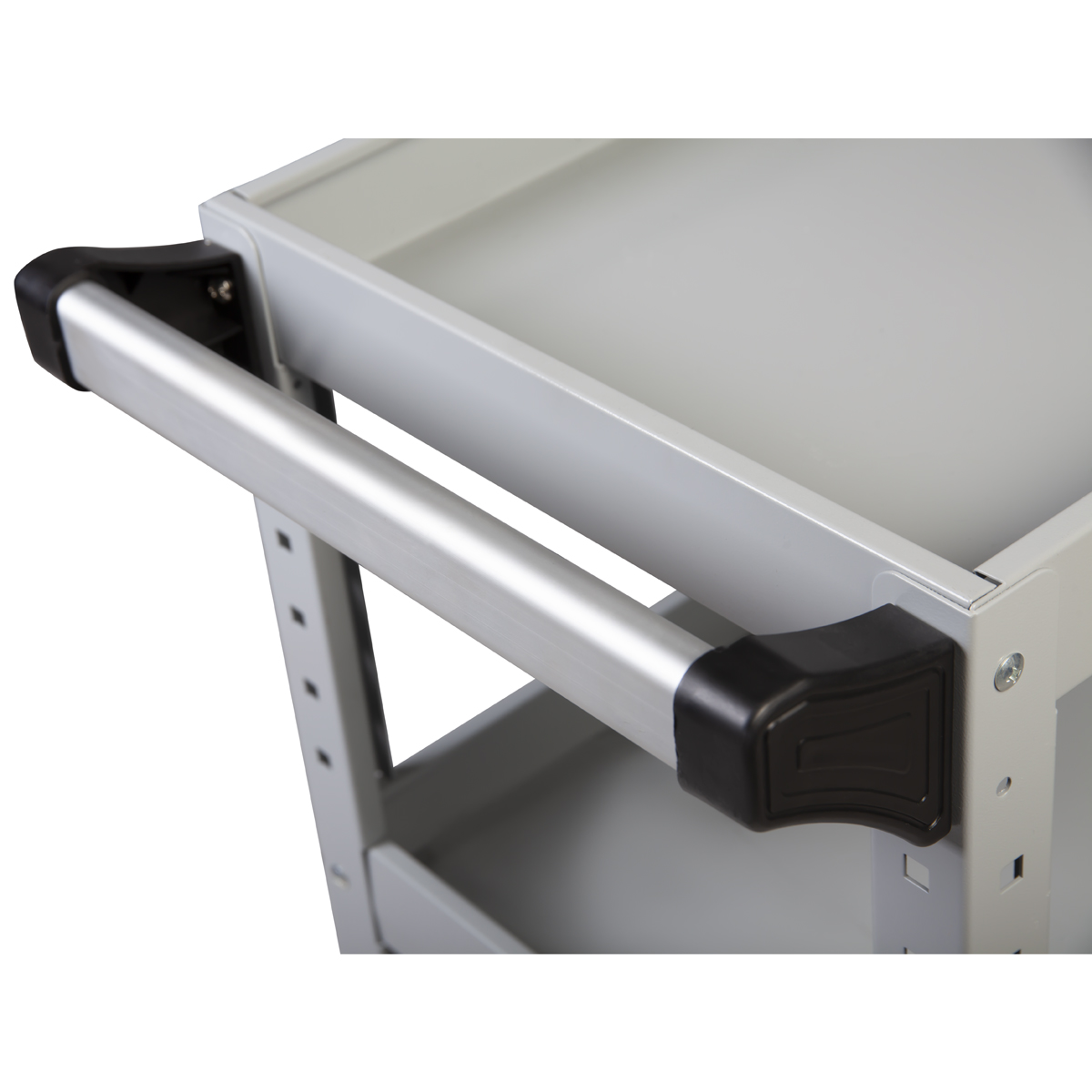 WDK-903B Тележка инструментальная открытая, 3 полки