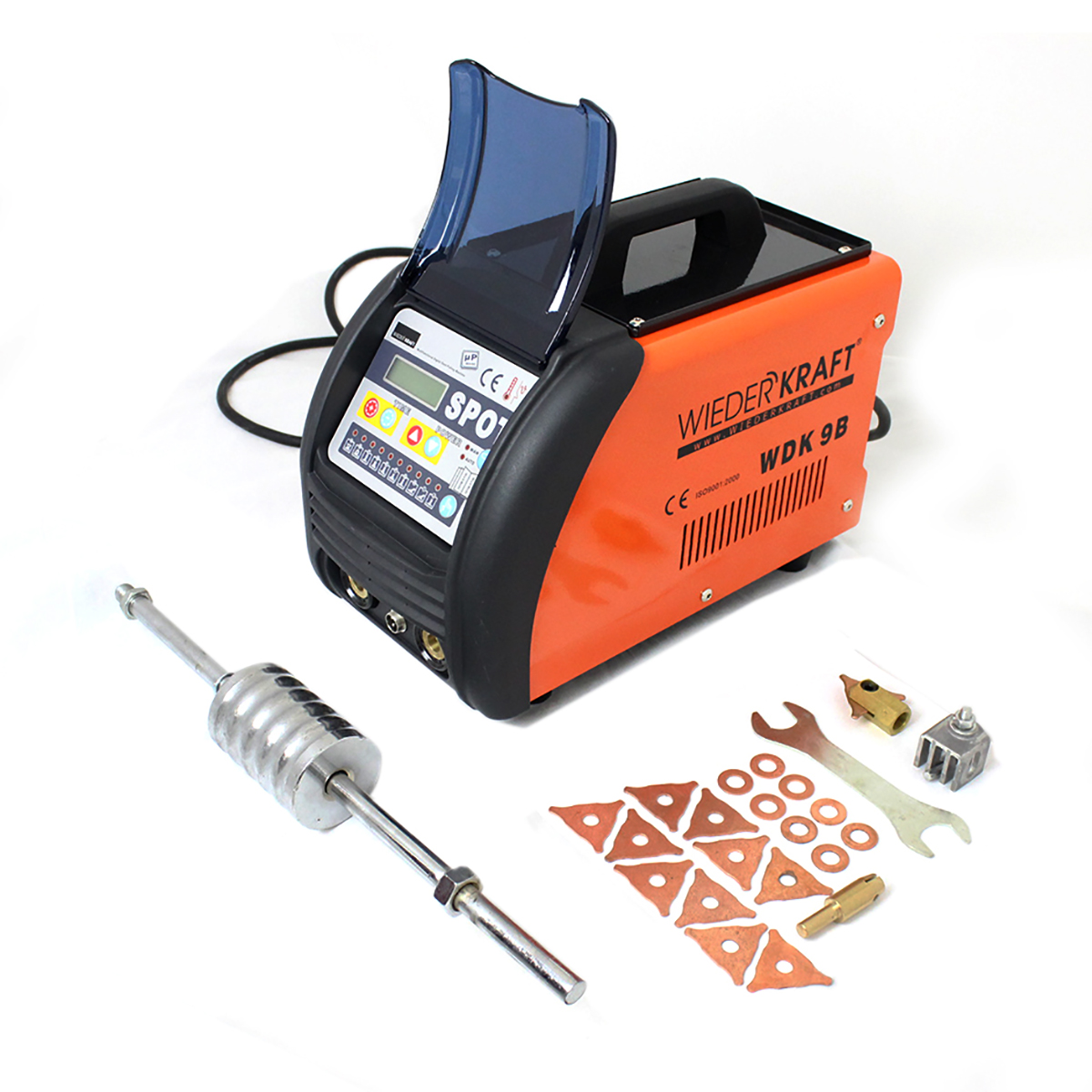 WDK-9BN Многофункциональный споттер для точечной сварки, 220В, 14кВА, 40А, сварочный ток 3800А