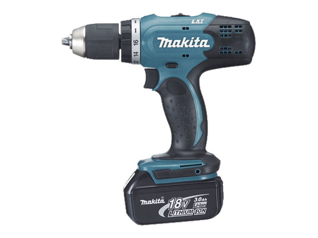 Аккум. ударная дрель-шуруповерт MAKITA LXT DHP 453 SYE в чем.