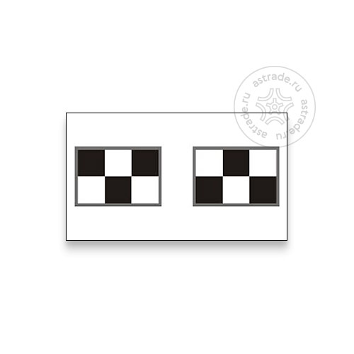 Мишень калибровочная Launch X-431 ADAS LAC01-14 для систем предупреждения о сходе с полосы DAIHATSU