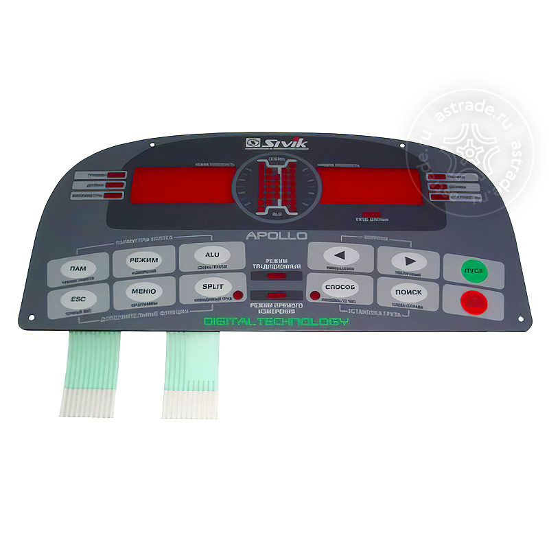 Клавиатура пленочная СБМП-60 Apollo v. 1 (до 2021 года)