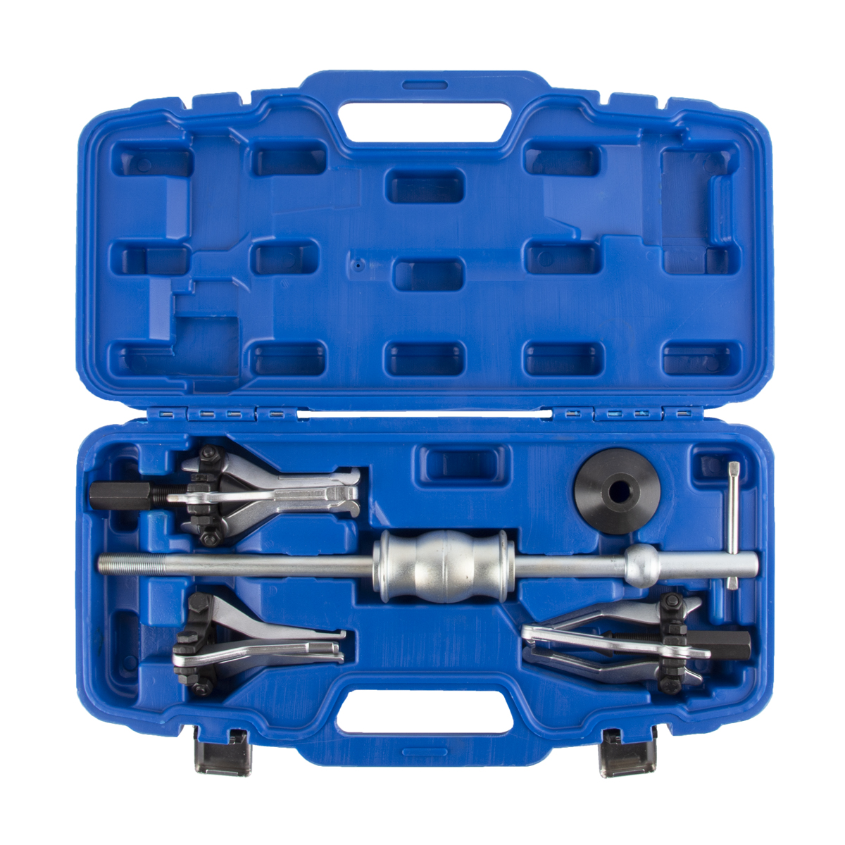 WDK-82011  Набор съемников 3-х лапых в комплекте с обратным молотком