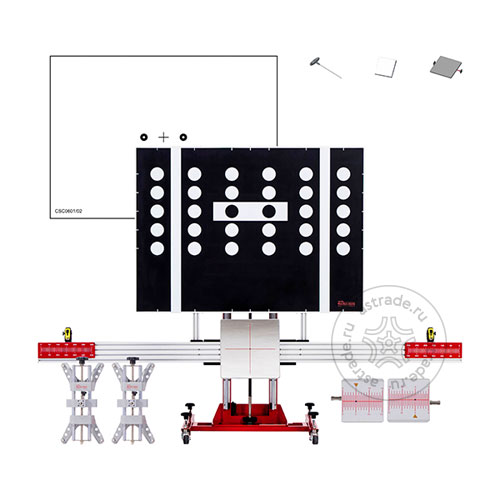 Стенд для калибровки камер автомобиля Autel MaxiSys ADAS, Basic Kit, ACC, 2 мишени в комплекте