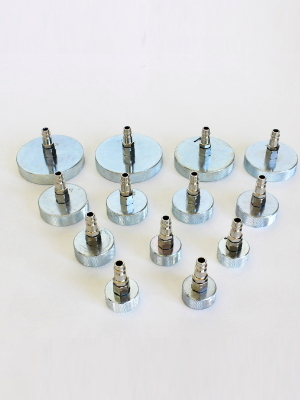 Набор из 13-ти крышек-адаптеров для бачков для тормозной жидкости Spin 03.036.24