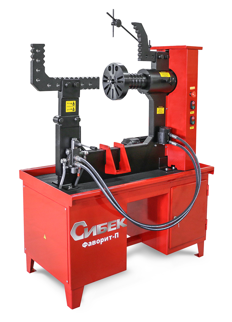 Стенд для правки литых дисков Сибек Фаворит-П