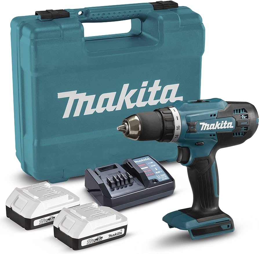 Аккум. шуруповерт MAKITA 18.0 В, G-series DF488D004 в кейсе