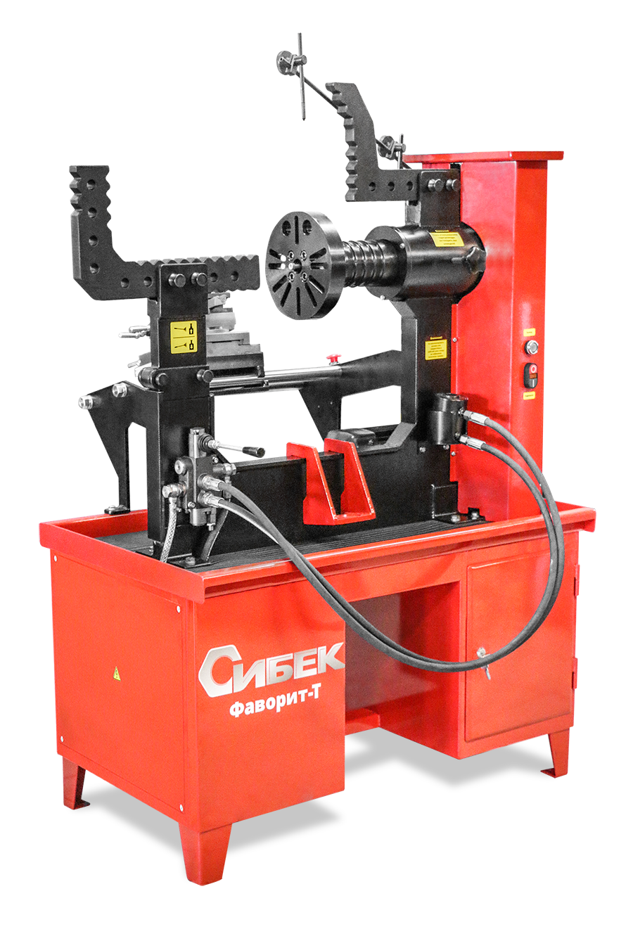 Стенд для правки литых дисков Сибек Фаворит-Т