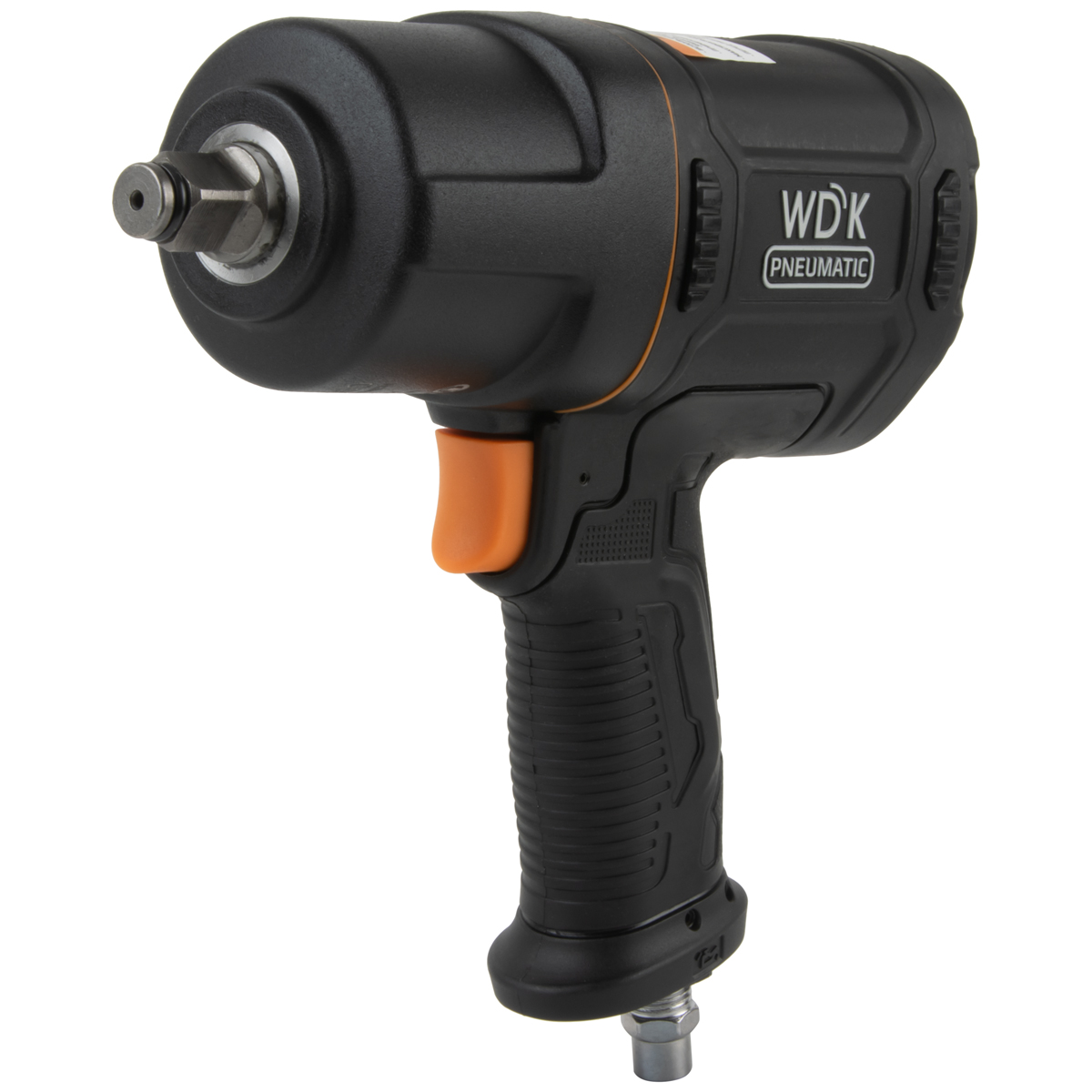 WDK-20440L Гайковерт пневматический ударный 1/2", 1360 Нм с набором ударных головок