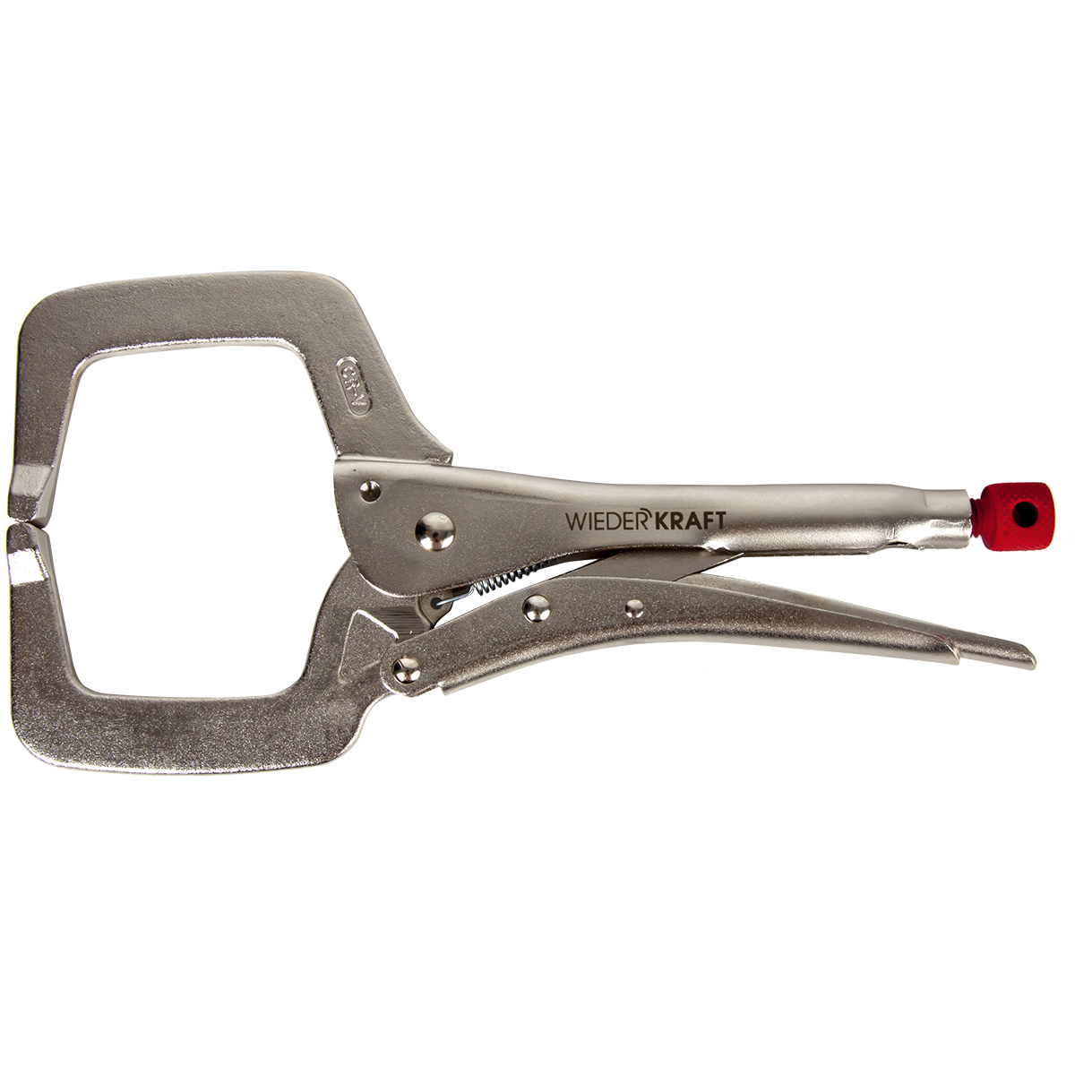 WDK-65051 Зажим сварочный С-образный с фиксатором. Струбцины сварочные. (368х177х30 мм)