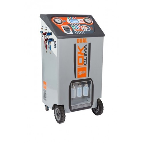 SPIN OK CLIMA ADVANCE DUAL PR - автоматическая установка для заправки кондиционеров двухгазовая