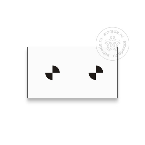 Мишень калибровочная Launch X-431 ADAS LAC01-08 для систем предупреждения о сходе с полосы NISSAN