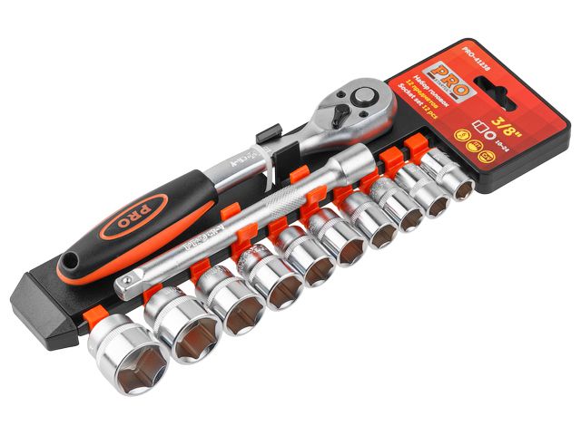 Набор головок 3/8" 10-24мм 12предм. PRO STARTUL (PRO-41238)