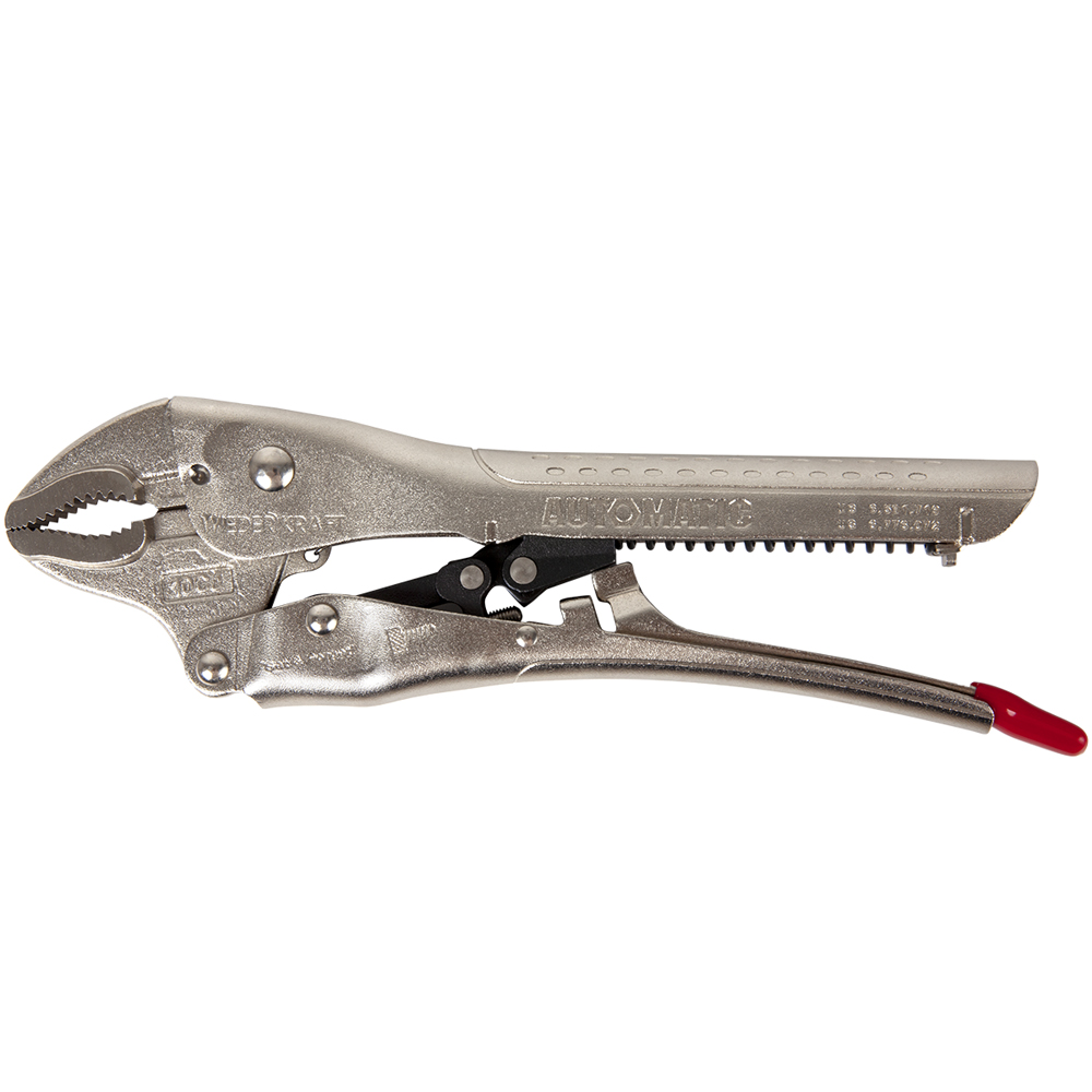 WDK-65104AUTO Зажим закругленный  автоматический с фиксатором. Струбцины сварочные.