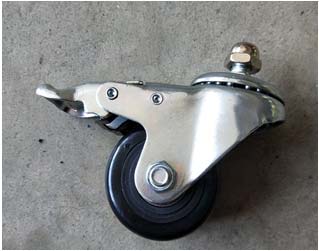 Колесо с фиксатором TOC317 307170223