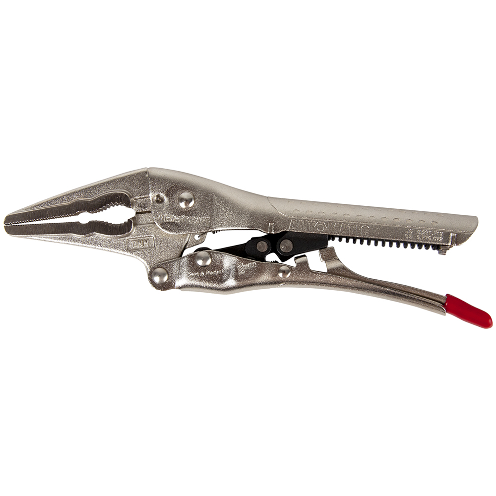 WDK-65108AUTO Зажим автоматический плоский удлинённый Струбцины сварочные.(200х95х20-25 мм)