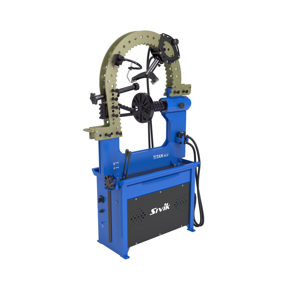 Стенд для правки автомобильных дисков Sivik Титан ALU компакт