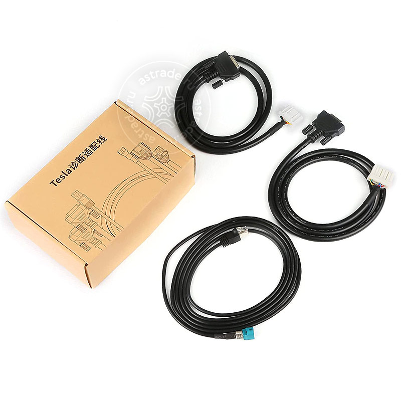 Кабели диагностические Autel Tesla для MaxiSys MS909/MS919/ULTRA (набор)