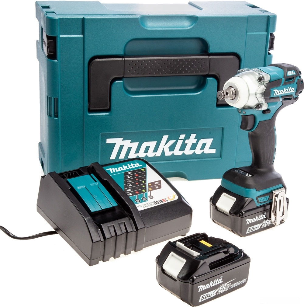 Аккум. ударный гайковерт MAKITA LXT DTW285RTJ MAKPAC