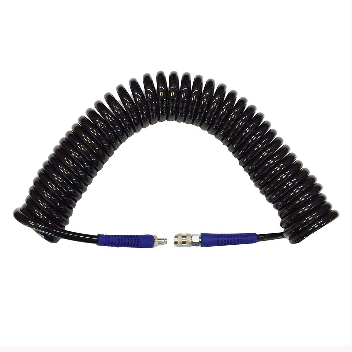 WDK-65810 Шланг пневматический спиральный с БРС, 10 м, 10х14 мм