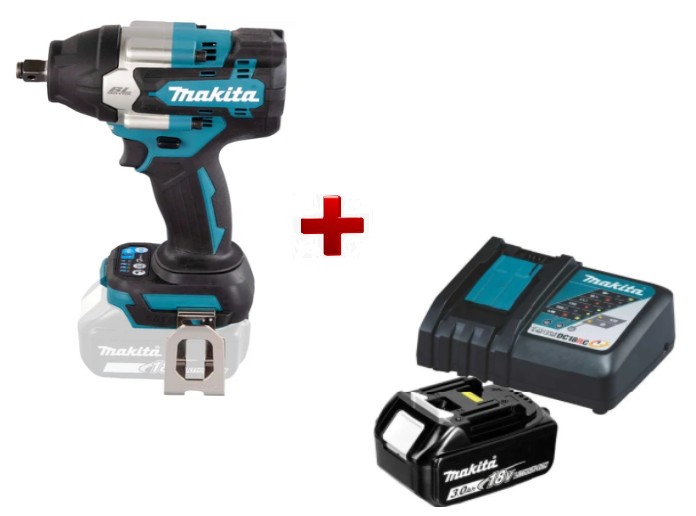 Аккум. ударный гайковерт MAKITA DTW700Z в кор. + АКЦИЯ АКБ BL1830 и ЗУ DC18RC