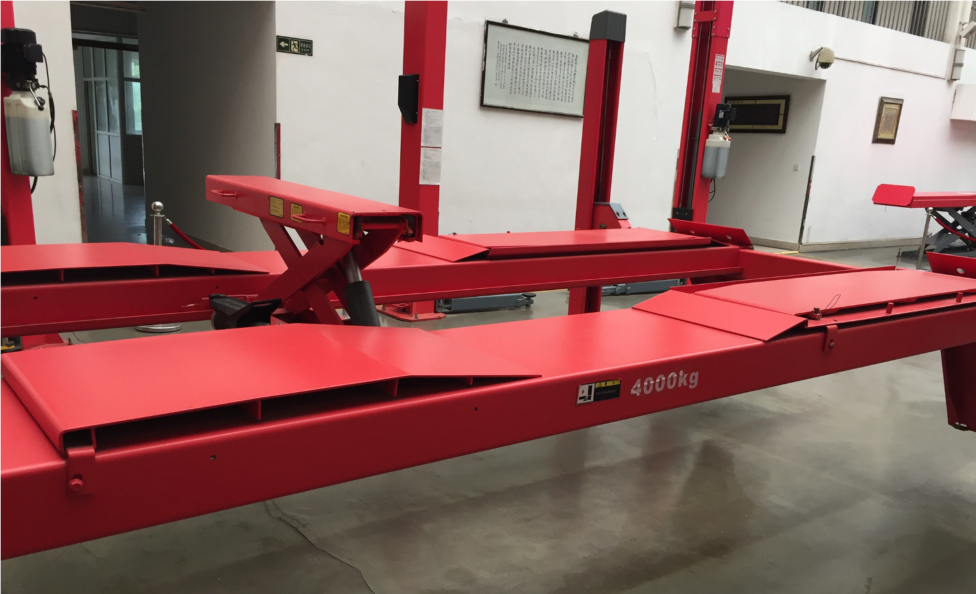 Комплект «развальных» площадок для слесарного подъемника, ш. 550 мм