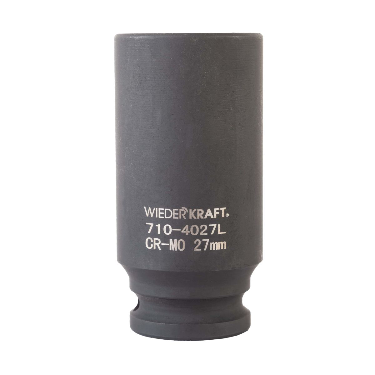 WDK-710-4027L Головка торцевая ударная глубокая 1/2", 6 граней, 27 мм