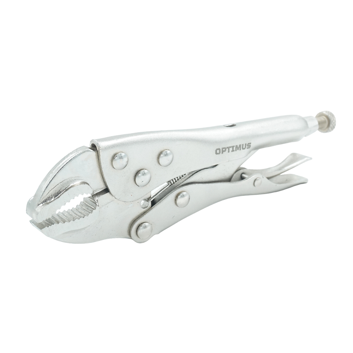 OPTIMUS 11107 Зажим сварочный американского типа, изогнутые губки 7"