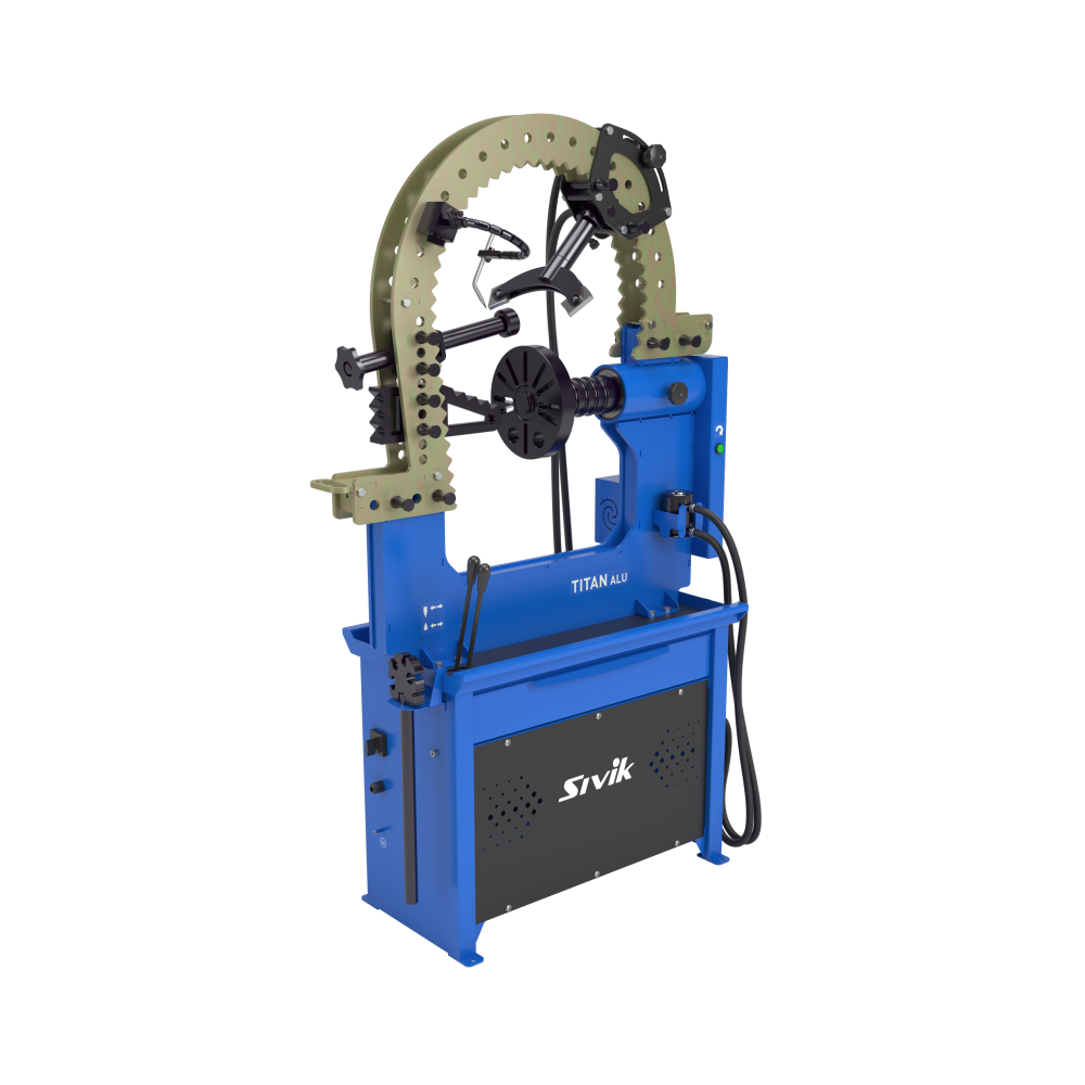 Стенд для правки автомобильных дисков Sivik Титан ALU компакт (эл.привод)