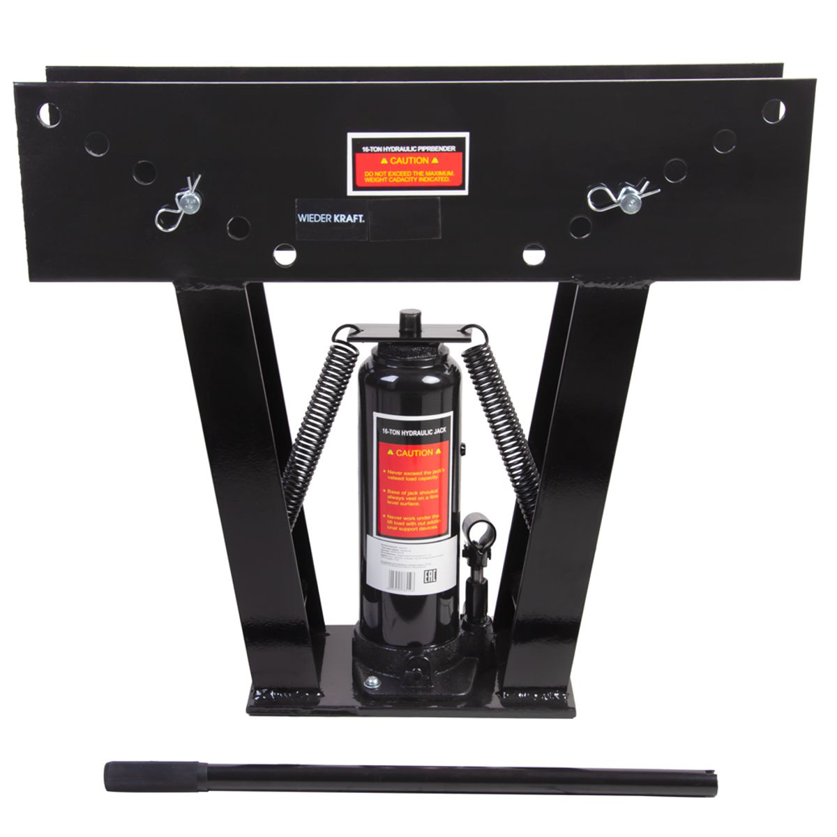 WDK-87016 Трубогиб гидравлический, 16 т, для труб 12.7-76.2 мм