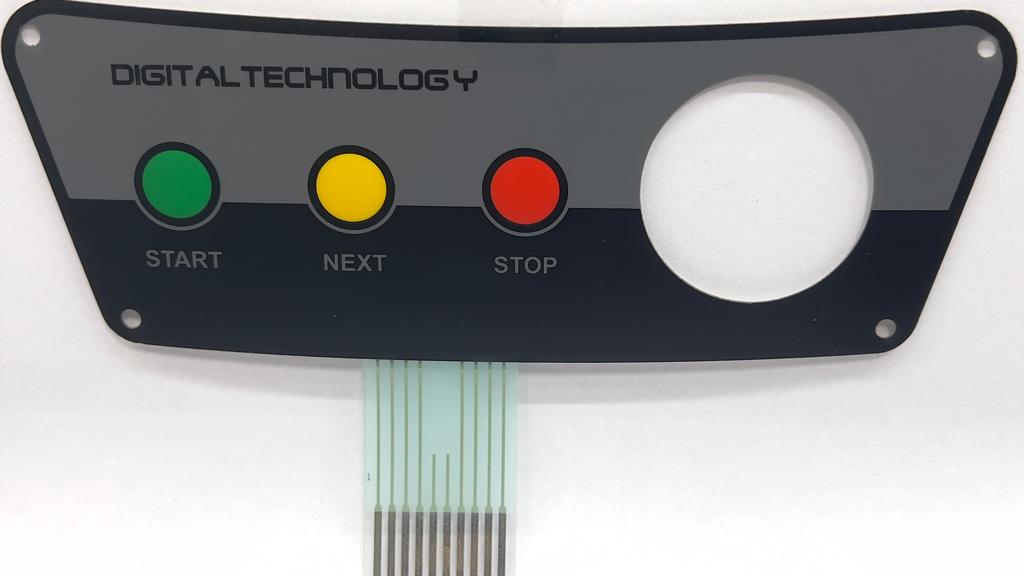 Клавиатура пленочная для балансировочного станка СБМП-60/XT (зак.8696КЛ)