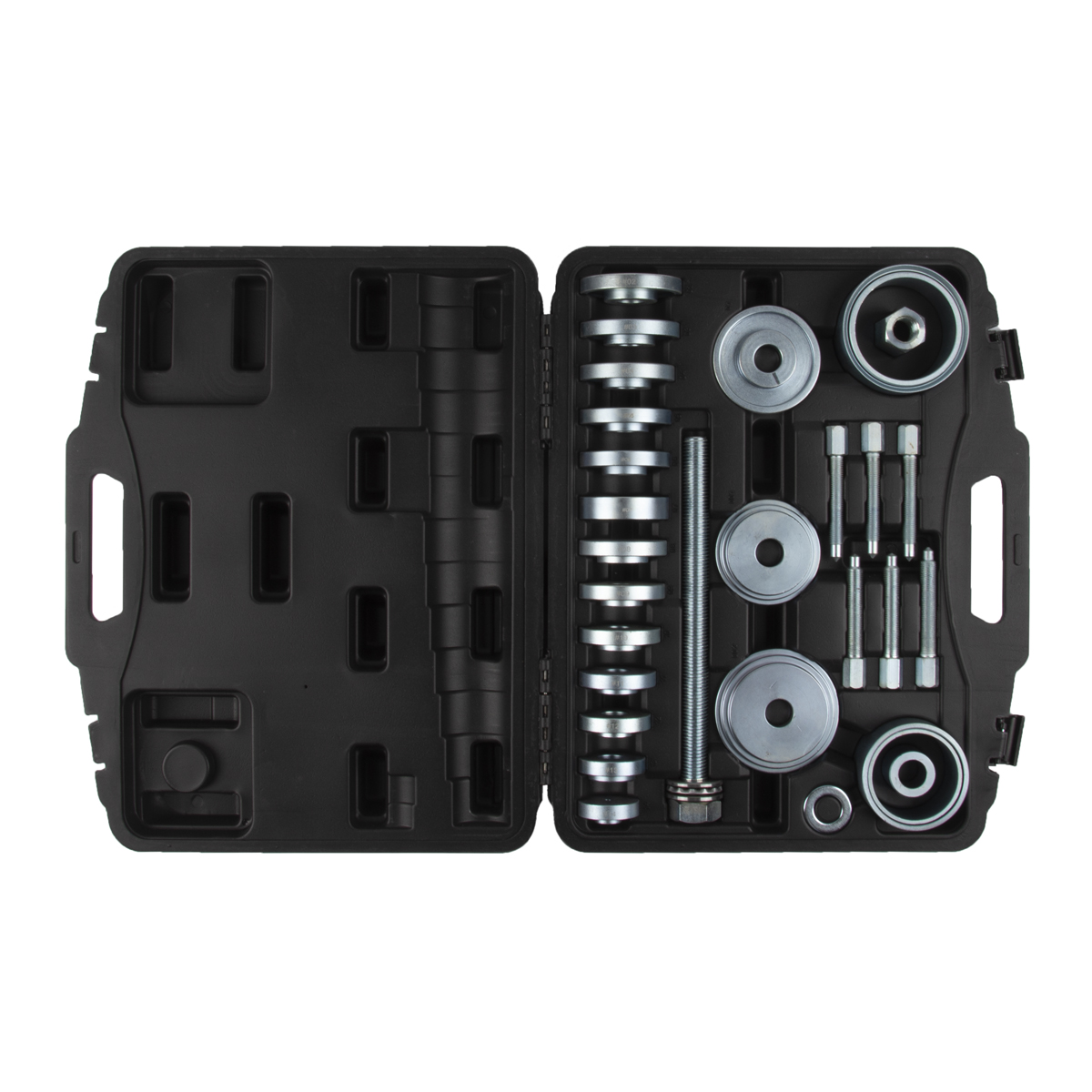 WDK-214550 Инструмент для снятия подшипника ступицы колеса, 31 предмет