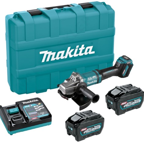 Аккум. углошлифмашина MAKITA XGT GA038GT201 MAKPAC