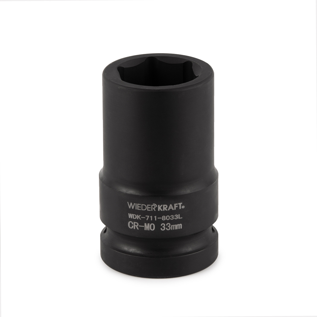 WDK-711-8033L Головка торцева ударная глубокая 1", 6 граней, 33 мм