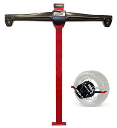 Стенд Hunter Elite HE421FC3E, захваты за резину QuickGrip, технология QuickCheck