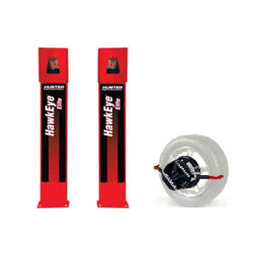 Стенд Hunter Elite HE421DT3E, захваты за резину QuickGrip, технология QuickCheck