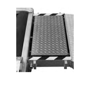 Система взвешивания нагрузки на ось для напольного тормозного стенда BDE 3504