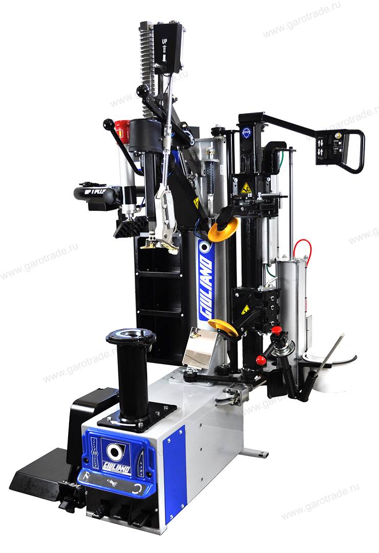 Giuliano S121 Giuliano Профессиональный автоматический шиномонтажный станок с Leverless системой монтажной головки c дополнительной комплектацией