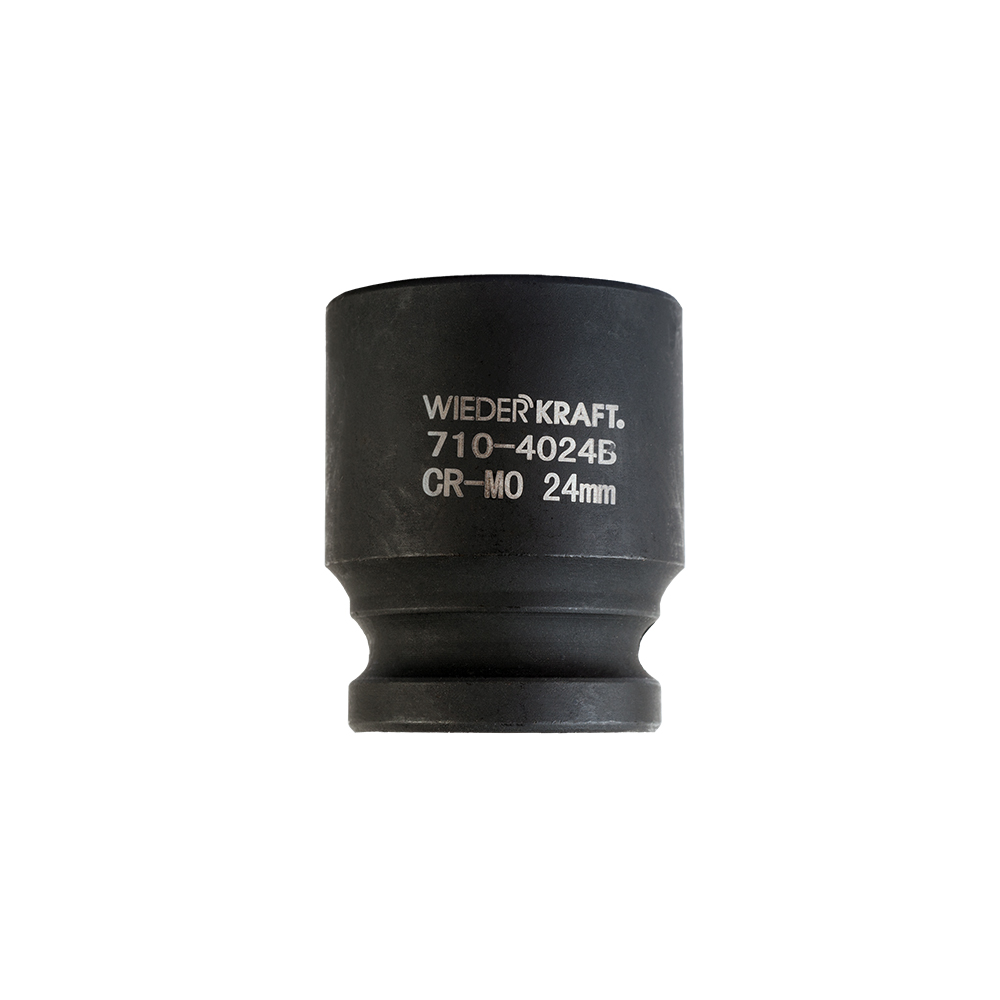 WDK-710-4024 Головка торцевая ударная 1/2", 6 граней, 24 мм